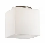 Накладной светильник Odeon Light Cross 2407/1C Цвет арматуры никель Цвет плафонов белый от ImperiumLoft