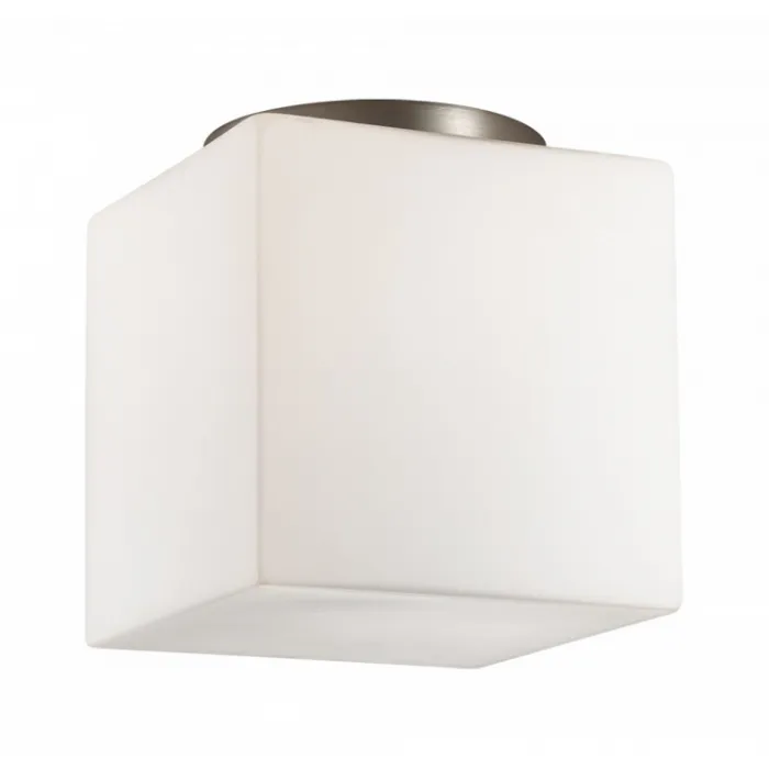 Накладной светильник Odeon Light Cross 2407/1C Цвет арматуры никель Цвет плафонов белый от ImperiumLoft