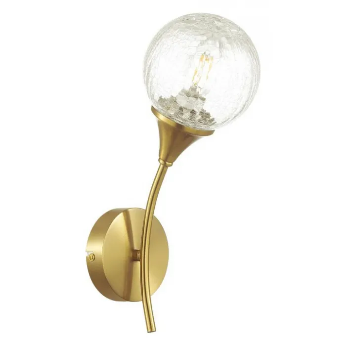 Бра Lumion Yoko 4558/1W Цвет арматуры латунь Цвет плафонов прозрачный от ImperiumLoft
