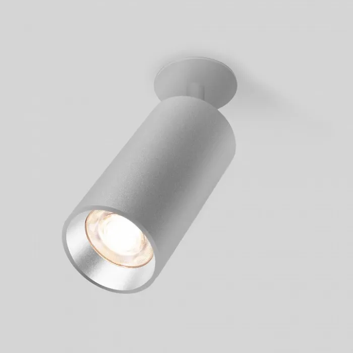 Спот Elektrostandard Diffe Diffe серебро 15W 4200K (25066/LED) от ImperiumLoft