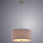 Подвесной светильник Arte Lamp Mallorca A1021SP-3SS Цвет плафонов серый Цвет арматуры никель от ImperiumLoft