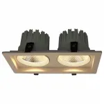 Встраиваемый светильник Arte Lamp Privato A7018PL-2WH Цвет арматуры белый Цвет плафонов прозрачный
