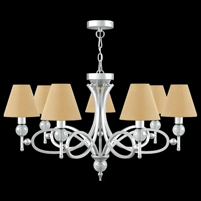 Подвесная люстра Lamp4You Eclectic 16 M2-07-CR-LMP-O-23 Цвет арматуры хром Цвет плафонов желтый от ImperiumLoft