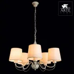 Подвесная люстра Arte Lamp Orlean A9310LM-5WG Цвет арматуры золото Цвет плафонов белый от ImperiumLoft