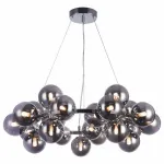 Подвесная люстра Maytoni Dallas MOD548PL-25CH Цвет арматуры хром Цвет плафонов серый от ImperiumLoft