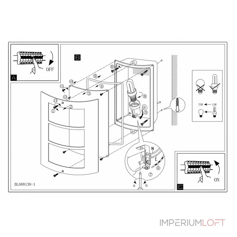 Накладной светильник Eglo ПРОМО City 88139 Цвет арматуры серебро Цвет плафонов серый от ImperiumLoft Накладной светильник Eglo ПРОМО City 88139 Цвет арматуры серебро Цвет плафонов серый от ImperiumLoft