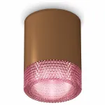 Накладной светильник Ambrella Techno Spot 211 XS6304021 Цвет плафонов розовый