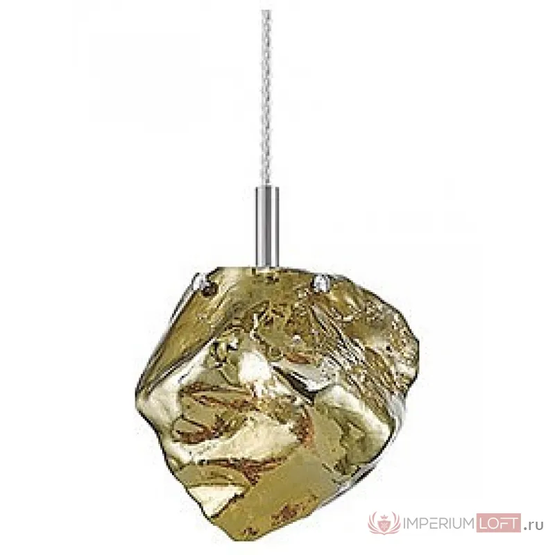 Подвесной светильник Zumaline Rock P0488-01F-F4HF Цвет арматуры хром Цвет плафонов янтарный от ImperiumLoft