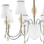 Подвесная люстра Lightstar Escica 806080 Цвет арматуры янтарный Цвет плафонов янтарный от ImperiumLoft