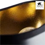 Бра Arte Lamp Turandot A4011AP-1CC Цвет арматуры хром Цвет плафонов черный