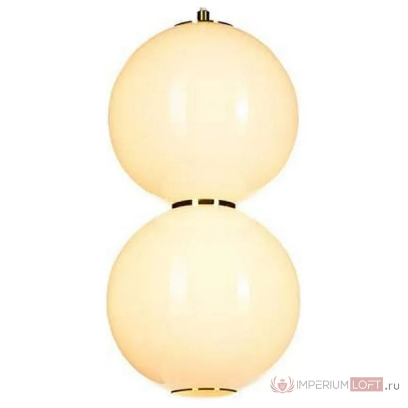 Подвесной светильник Loft it Pearls 5045-E Цвет арматуры белый Цвет плафонов золото от ImperiumLoft