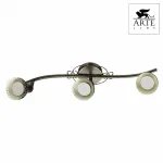 Спот Arte Lamp Focus A5219PL-3BR Цвет арматуры коричневый Цвет плафонов коричневый от ImperiumLoft