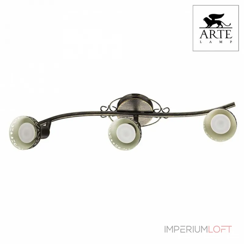 Спот Arte Lamp Focus A5219PL-3BR Цвет арматуры коричневый Цвет плафонов коричневый от ImperiumLoft Спот Arte Lamp Focus A5219PL-3BR Цвет арматуры коричневый Цвет плафонов коричневый от ImperiumLoft