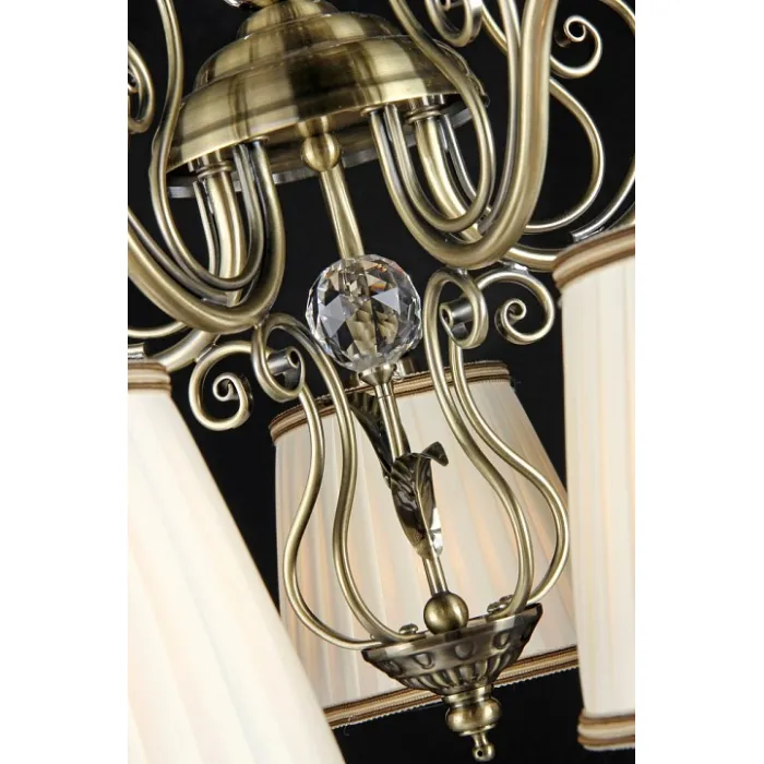 Подвесная люстра Maytoni Vintage ARM420-05-R Цвет арматуры бронза Цвет плафонов белый от ImperiumLoft