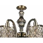 Подвесная люстра Omnilux Agenois OML-39607-06 Цвет арматуры бронза Цвет плафонов бронза от ImperiumLoft