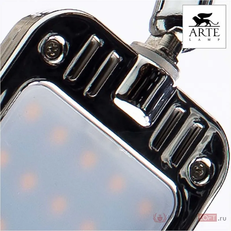 Спот Arte Lamp Rampa A9412AP-2CC Цвет арматуры хром Цвет плафонов белый от ImperiumLoft
