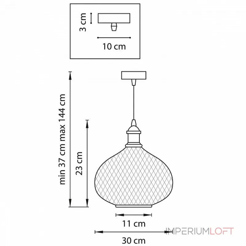 Подвесной светильник Lightstar Genni 798031