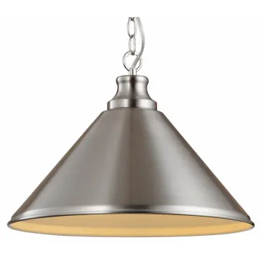 Подвесной светильник Arte Lamp Pendants A9330SP-1SS Цвет арматуры серебро Цвет плафонов серебро