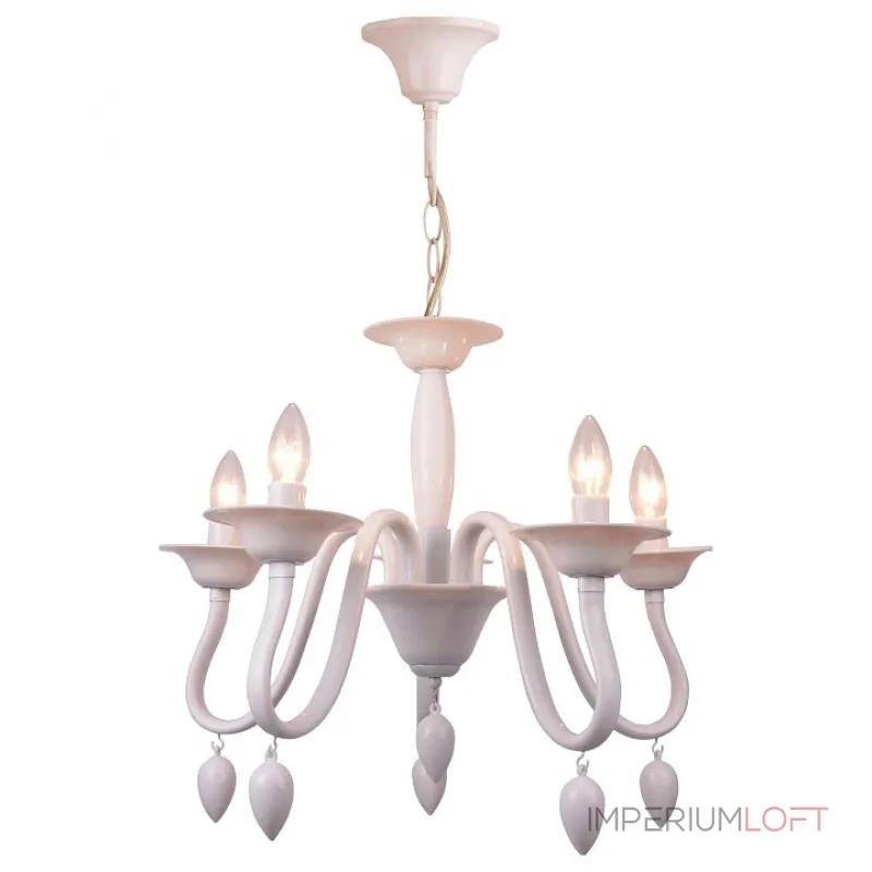 Подвесная люстра TopLight Martina TL7310D-05WH Подвесная люстра TopLight Martina TL7310D-05WH