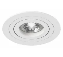 Встраиваемый светильник Lightstar Intero 16 round i61606 Цвет арматуры белый Цвет плафонов белый