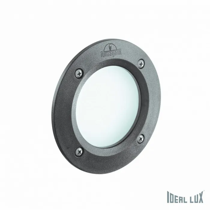 Встраиваемый светильник Ideal Lux LETI LETI FI1 ROUND GRIGIO Цвет арматуры серый Цвет плафонов серый от ImperiumLoft
