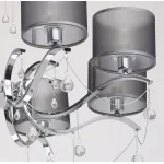 Подвесная люстра MW-Light Федерика 82 379019108 Цвет арматуры хром Цвет плафонов черный от ImperiumLoft