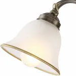Бра Globo Odin 60208W Цвет арматуры бронза Цвет плафонов белый от ImperiumLoft