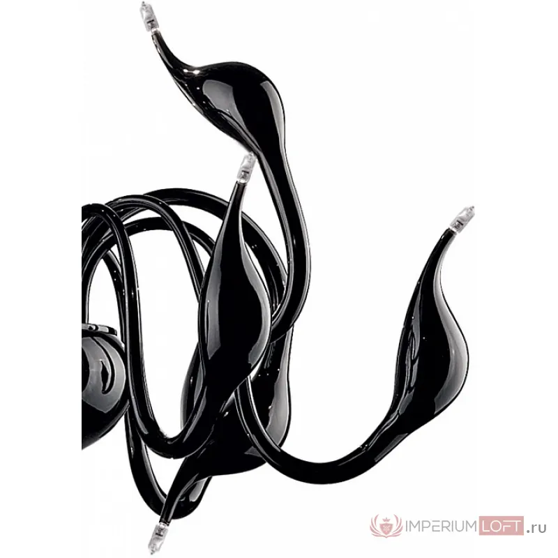 Люстра на штанге Lightstar Cigno Collo 751027 Цвет арматуры черный от ImperiumLoft