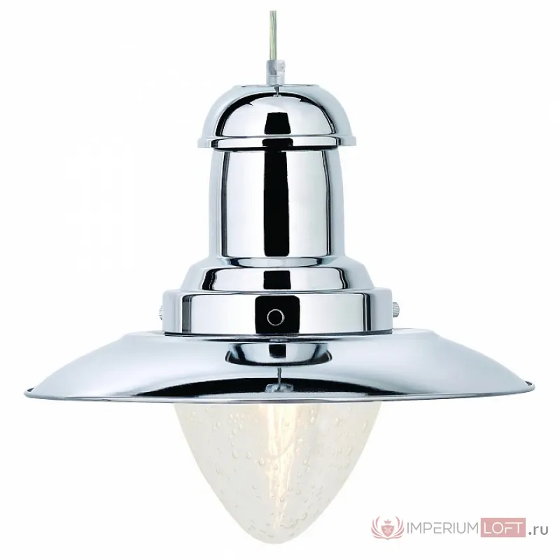 Подвесной светильник Arte Lamp 5530 A5530SP-1CC Цвет арматуры хром Цвет плафонов прозрачный от ImperiumLoft