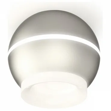 Накладной светильник Ambrella Xs1103 XS1103030 Цвет арматуры серебро Цвет плафонов белый