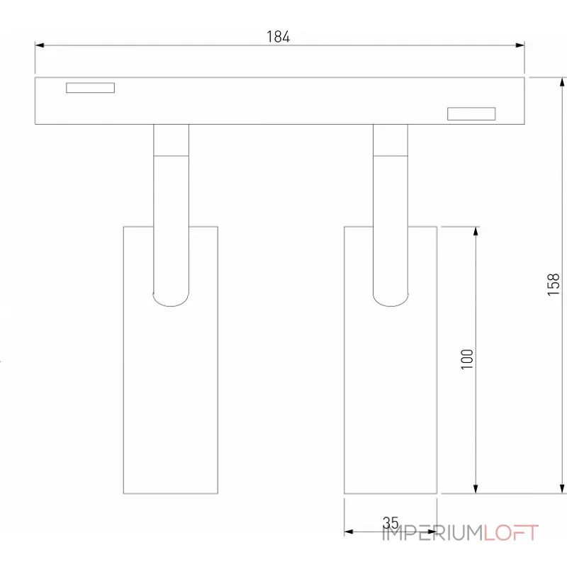 Трековый светильник Elektrostandard Slim Magnetic 85046/01