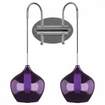Бра Lightstar Pentola 803849 Цвет арматуры хром Цвет плафонов фиолетовый от ImperiumLoft