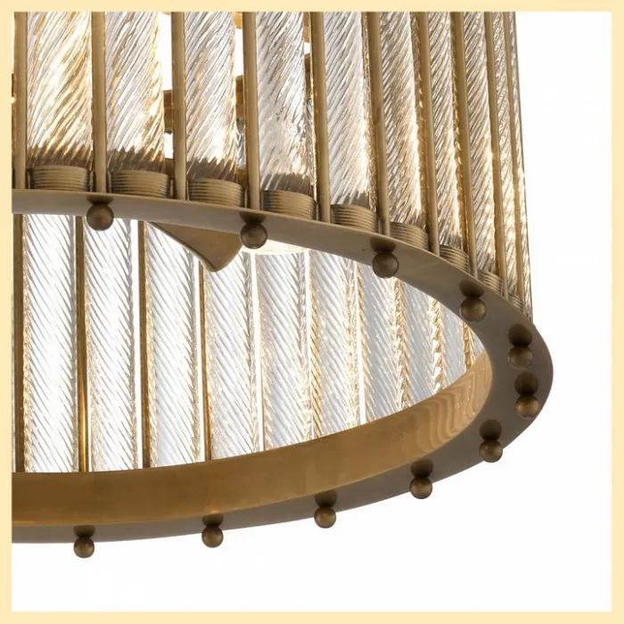 Подвесной светильник DeLight Collection Tiziano KG0907P-4 brass от ImperiumLoft