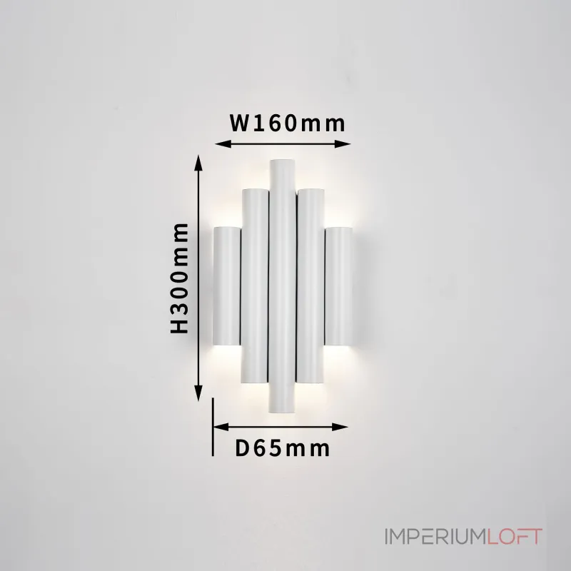 Настенный светильник Favourite Tubulis 4126-2W от ImperiumLoft Настенный светильник Favourite Tubulis 4126-2W от ImperiumLoft