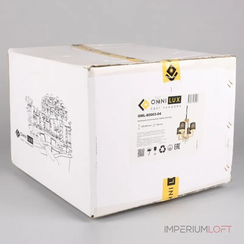 Подвесная люстра Omnilux Maranello OML-80003-04 