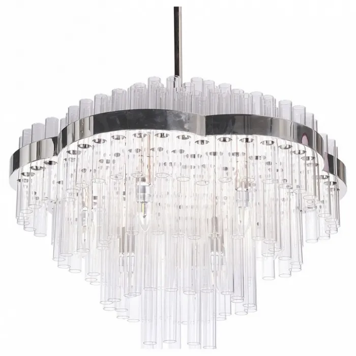 Подвесной светильник DeLight Collection Crystal Chemistry GP15071-L nickel от ImperiumLoft
