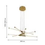 Подвесная люстра F-promo Vigas 4469-5P