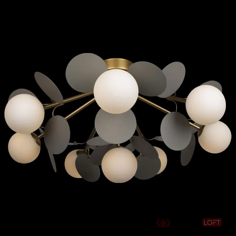 Потолочная люстра Loft it Matisse 10008/8C Grey от ImperiumLoft