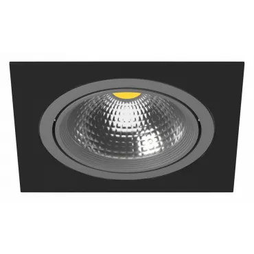 Встраиваемый светильник Lightstar Intero 111 i81709 Цвет арматуры черный от ImperiumLoft