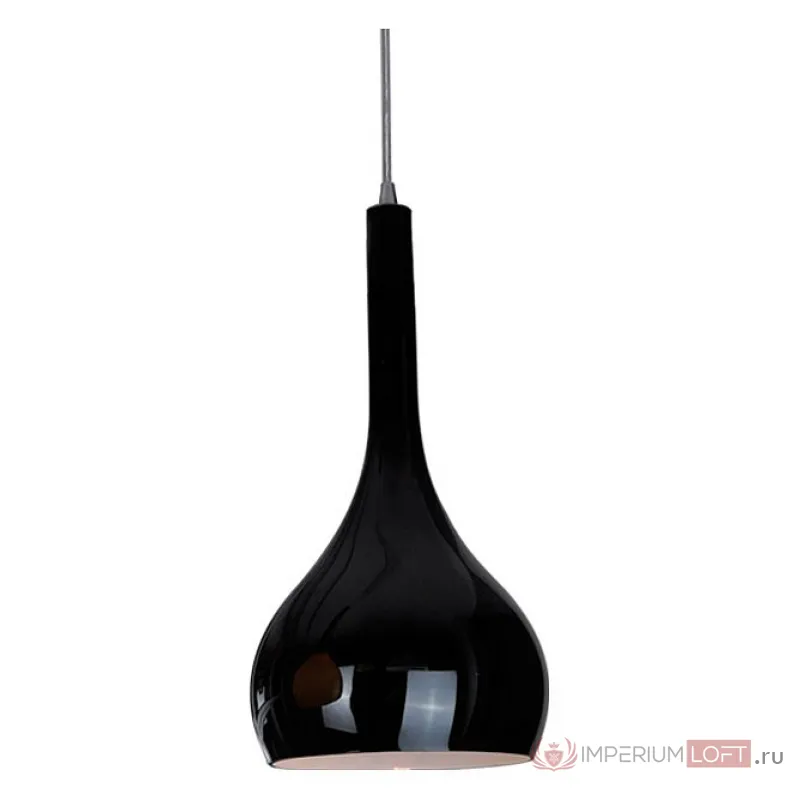 Подвесной светильник Azzardo Soul 1 AZ0273 Цвет арматуры серый Цвет плафонов черный от ImperiumLoft