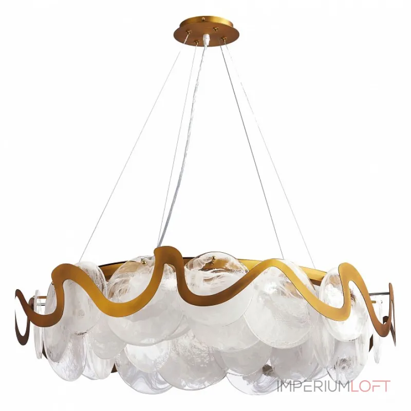 Подвесная люстра Stilfort Sweet 2130/03/10P Цвет плафонов прозрачный Цвет арматуры золото Подвесная люстра Stilfort Sweet 2130/03/10P Цвет плафонов прозрачный Цвет арматуры золото