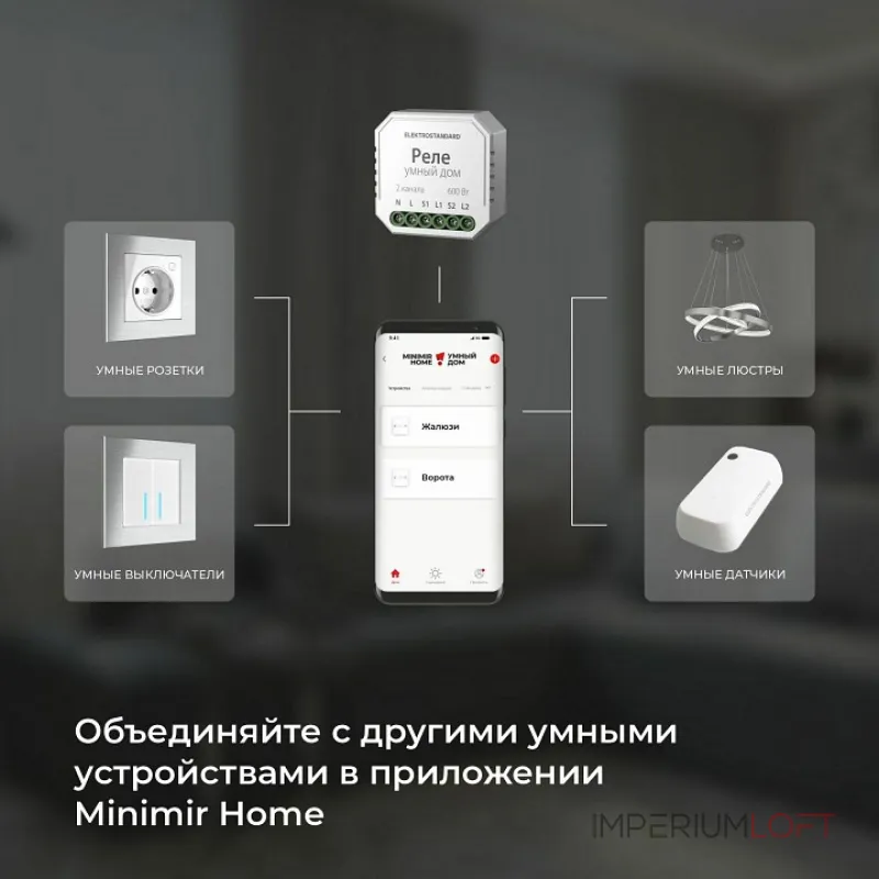 Контроллер штор Wi-Fi для смартфонов и планшетов Elektrostandard 76008/00 от ImperiumLoft Контроллер штор Wi-Fi для смартфонов и планшетов Elektrostandard 76008/00 от ImperiumLoft