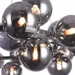 Подвесная люстра Maytoni Dallas MOD548PL-25CH Цвет арматуры хром Цвет плафонов серый от ImperiumLoft