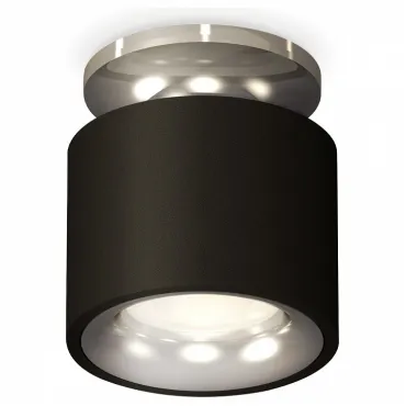 Накладной светильник Ambrella Techno 307 XS7511081 Цвет арматуры серебро Цвет плафонов серебро