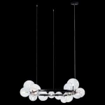 Подвесной светильник Loft it Molecule 10023/850 Цвет арматуры черный Цвет плафонов прозрачный от ImperiumLoft
