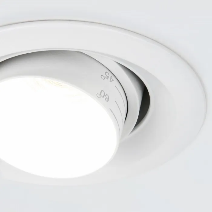 Встраиваемый светильник на штанге Elektrostandard 9919 LED a052459 Цвет арматуры белый Цвет плафонов белый от ImperiumLoft