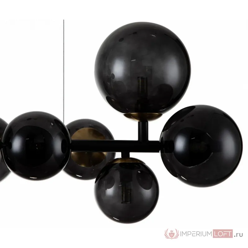 Подвесная люстра Indigo Molecola 11018/10P Black от ImperiumLoft
