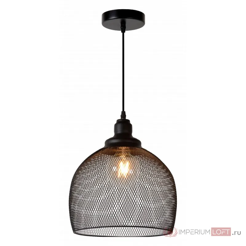 Подвесной светильник Lucide Mesh 43404/28/30 Цвет плафонов черный Цвет арматуры черный от ImperiumLoft