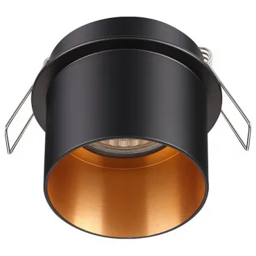 Встраиваемый светильник Novotech Butt 370431 Цвет арматуры черный Цвет плафонов черный