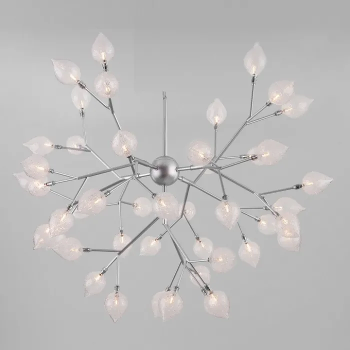 Подвесная люстра Bogate's Boccio 547 Цвет арматуры серебро Цвет плафонов прозрачный от ImperiumLoft